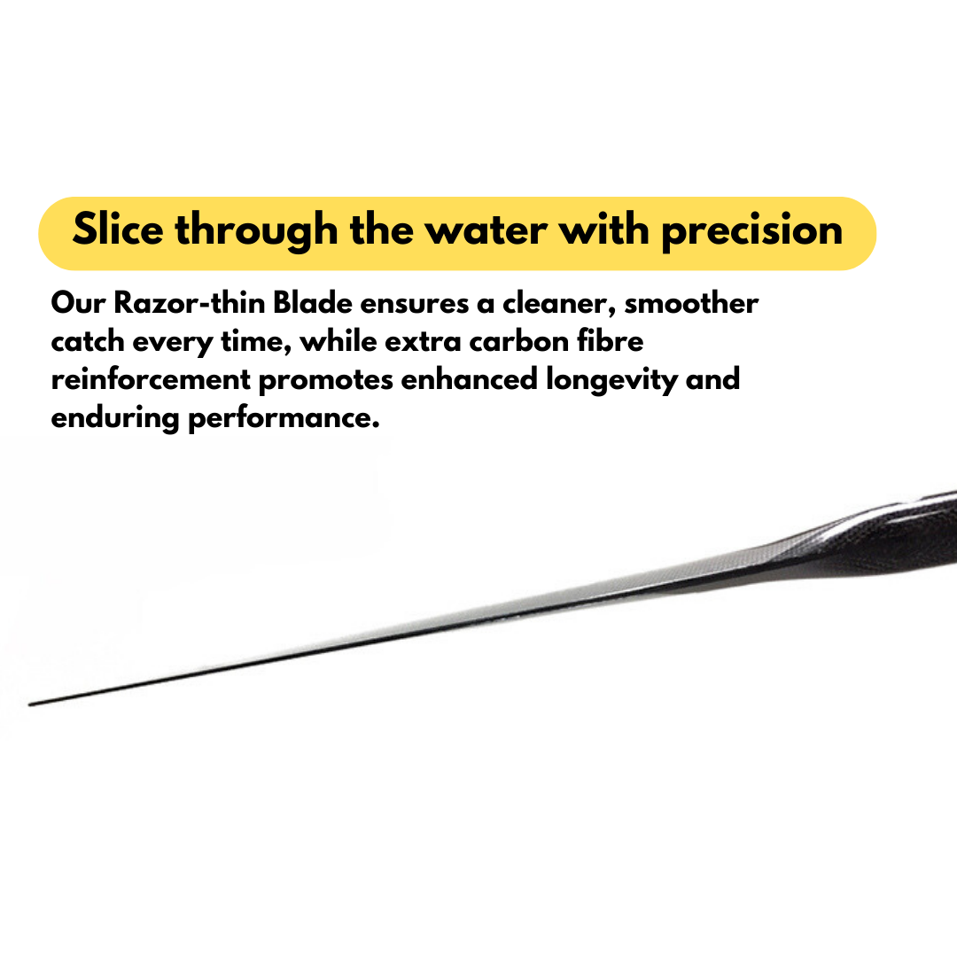 Faler Carbon Fibre Dragon Boat Paddle (Dihedral Blade)